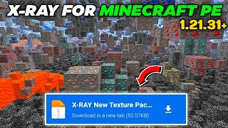 XRAY PACK FOR MINECRAFT PE 12131  New Xray Mod For MCPE 12131 [upl. by Yssac53]