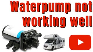 RV Water Pump Tune Up Shurflo waterpump pressure adjustment [upl. by Dnivra184]