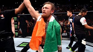 Conor McGregor Claims Interim Featherweight Gold With SecondRound Finish  Crowning Moment 👑 [upl. by Ailana]