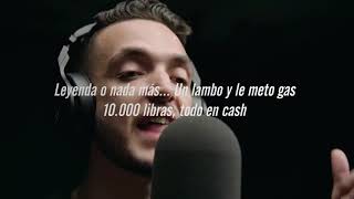 C Tangana  Spanish Jigga Freestyle LETRA [upl. by Greiner]