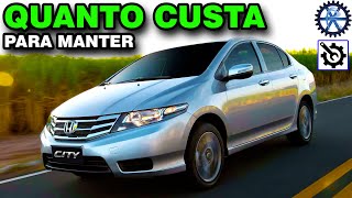 HONDA CITY EXL 2010  QUANTO CUSTA para manter [upl. by Gall]