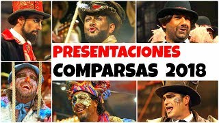 PRESENTACIONES de COMPARSAS del Carnaval de Cádiz 2018 HD [upl. by Anin]