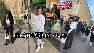 UK LIVING🇬🇧 I ATTENDED A GRADUATION CEREMONY FOR THE FIRST TIME  LONDON TO CIRENCESTER VLOG [upl. by Bertie]