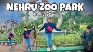 NEHRUZOOPARK💕🦛🦣🐅🦍 vlog [upl. by Yelserp]