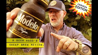 Modelo Negra Mexican Cerveza Beer Review by A Beer Snobs Cheap Brew Review [upl. by Baxie]