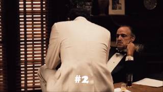 The Godfather Top 5 Scenes [upl. by Kunkle]