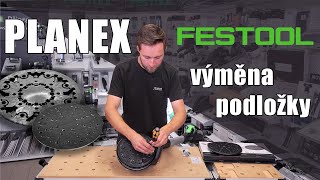 Vyměna podložného talíře na Festool Planex LHS 2 225 [upl. by Yeslah54]