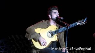 Kendji  Elle ma aimé  Brive Festival  24 juillet 2016 [upl. by Nowed]