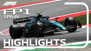 FP1 Highlights  2023 Spanish Grand Prix [upl. by Amato]