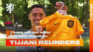 TIJJANI REIJNDERS over Oranje AC Milan amp Baby Reijnders 👶🧡 [upl. by Aerehs634]