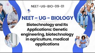 NEET Biology Quiz Biotechnology amp Applications  Genetic Engineering Agriculture amp Medicine [upl. by Faber]