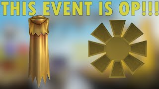 INSANE BUFFS FROM GOLDEN CAPE  RS3 Ironman 26 runescape 2023 [upl. by Eikram]