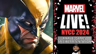 Marvel Games Special Presentation Live Coverage  New York Comic Con 2024 [upl. by Mersey92]