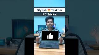 Stylish Taskbar for Windows தமிழில் 😍 💻 shorts tamil [upl. by Neerol]