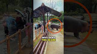 Run If a Hippo Turns Its Back 🦛🦛viralvideo [upl. by Friedrick]