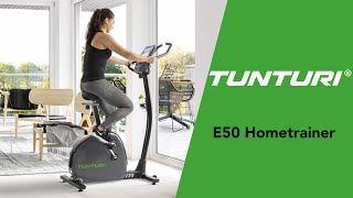 Tunturi Performance E50 Hometrainer  Fitness Fiets  Ergometer NL [upl. by Calandria]