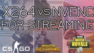 NVENC vs X264 with RTX 2080ti  Streaming amp Gaming [upl. by Sallyann]