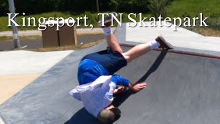 The Brand New Kingsport Tennessee Skatepark [upl. by Blackmore]