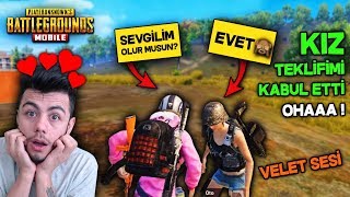 6 YAŞINDAYIM SEVGİLİM OLURMUSUN DEDİM KABUL ETTİ   PUBG Mobile [upl. by Manuel]