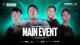 FIL 2023 VALORANT Challengers PH Split 2  Main Event  Day 1 [upl. by Rorry]