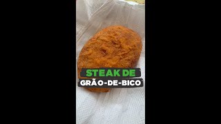 STEAK VEGANO BARATO E FÁCIL Shorts [upl. by Eseyt]