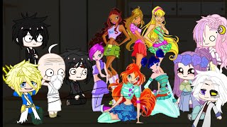 deuses react to Winx 1 [upl. by Hakilam]