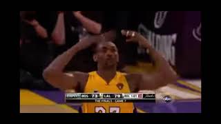 Metta World Peace Three Pointer vs Celtics in Game 7 NBA Finals 2010 [upl. by Heyra]