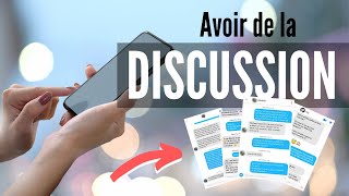 Mes 3 exemples de discussion avec une fille par SMS pour la séduire [upl. by Gosselin]