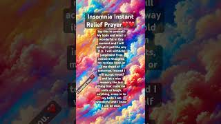 Fix Insomnia in 5 Seconds 🙏🏻❤️ insomniarelief relaxingmusic prayer anxietyrelief insomniac [upl. by Sabir852]