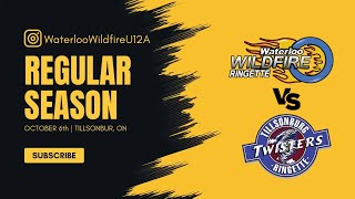 WILDFIRE U12A  Tillsonburg Twisters 20241006 [upl. by Thursby]