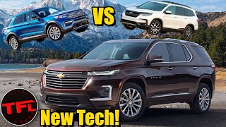 First Look Is The 2021 Chevy Traverse Now The BestLooking Family Hauler On The Block [upl. by Suoivatram]