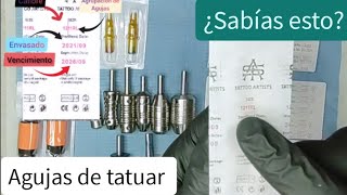 AGUJAS DE TATUAR♦️ MEDIDAS RLRSMAGNUMRM USOS Y DIFERENCIAS✅ CALIBRE CURSO DE TATUAJES GRATIS [upl. by Wojak]