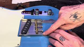 HOW TO Fit the Bigsby B5  Vibramate to TELECASTER Guitars [upl. by Dane]