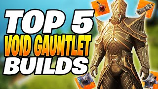 TOP 5 BEST VOID GAUNTLET BUILDS New World Aeternum Void Gauntlet Build [upl. by Nerok]