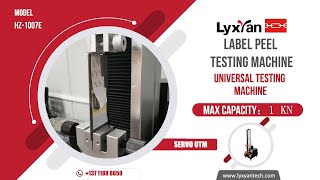 180°and 90° label peel test machine [upl. by Tjader]