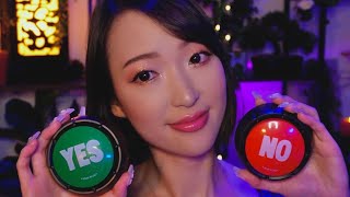 ASMR 🌙 15 triggers trouvés chez moi  YES OR NO  🟢🔴 [upl. by Marbut]