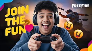 Free Fire Live Stream😍 Join the Fun 🤣After a Long Break👍 [upl. by Aidil]