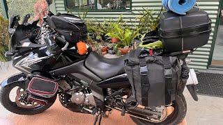 VStrom Gen1 dl650 Fuel Filter Change Aussie O’l Boy Job [upl. by Odnolor891]