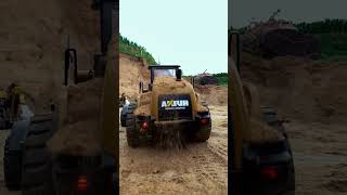 RC Loader doing what they want by himself remotecontroltruck constructionvehicle rcminiature [upl. by Willabella]