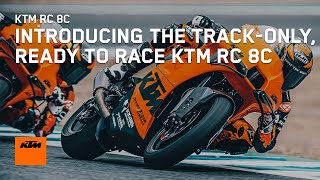 Introducing the trackonly READY TO RACE KTM RC 8C  KTM [upl. by Kilan303]