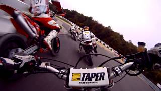 A Mindfreaking Example Of Supermoto Racing  METTET SUPERBIKER [upl. by Ishii]