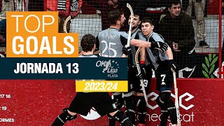 🏒 🥅 GOLS OK LLIGA PLATA 202324  JORNADA 1️⃣3️⃣ [upl. by Bevash]