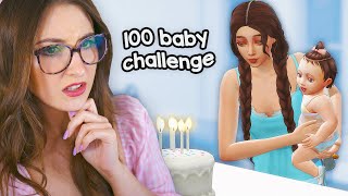 BIRTHDAYS AND MAKEOVERS 🍼 100 Baby Challenge 10 The Sims 4 [upl. by Albarran]