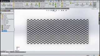Aula 124  Criando Chapa Expandida para piso Estrutura Metálica  Solidworks  Marcelo Pereira [upl. by Slemmer330]