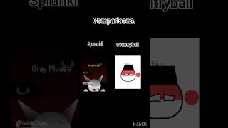 Comparisons Ooh O o i i i e ah ah ah ah sprunki and countryball alightmotion inshot [upl. by Inohtna]