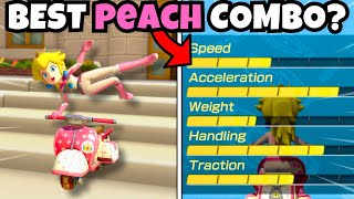 The BEST PEACH COMBO in Mario Kart 8 [upl. by Griffin]