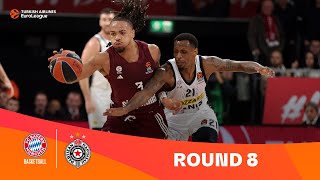 BayernPartizan  Round 8 Highlights  202324 Turkish Airlines EuroLeague [upl. by Delp902]