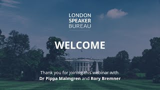 Webinar  Navigating the New World Order with Dr Pippa Malmgren and Rory Bremner [upl. by Venuti]