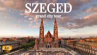 【4K】SZEGED Hungary  Downtown Walking Tour [upl. by Iral]