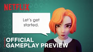 The Queen’s Gambit Chess  Official Gameplay Preview  Netflix [upl. by Michey]